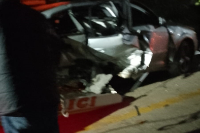 Kastamonu'da şarampole yuvarlanan otomobildeki kadın hayatını kaybetti