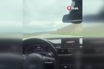 Bursa'da 307 kilometre hız yaptı! Jandarma enseledi...