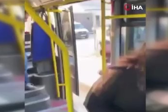 Bursa'da otobüsteki satırlı saldırgan evinde yakalandı