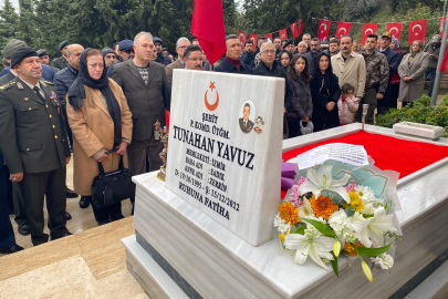 Bursa'da Pençe Kilit kahramanı şehit üsteğmen şehadetinin 3.yılında anıldı