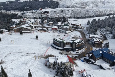 Bursa Uludağ'da sezon öncesi hazırlıklar tam gaz! Turist akını başladı...
