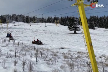 Bursa Uludağ'da sezon öncesi hazırlıklar tam gaz! Turist akını başladı...