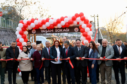 Bursa Gemlik’te “Yaşam Sokağı” açıldı
