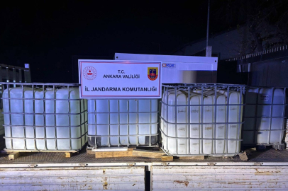 Yasa dışı etil alkol ticareti yapan 2 kişi gözaltına alındı