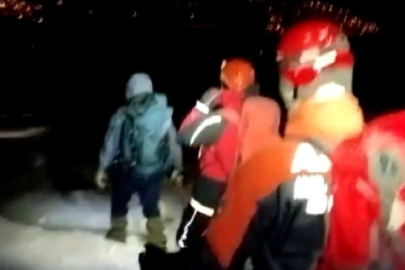 Aksaray'da Hasan Dağı’na tırmanan 2 üniversite öğrencisi dağda mahsur kaldı