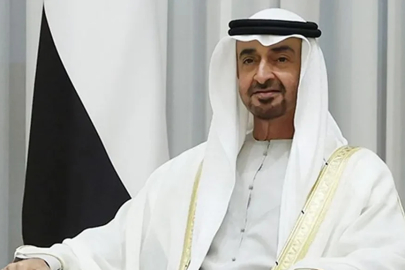 BAE Devlet Başkanı Kıbrıs'taki Türklerin katili 3. Makarios'un anıtına çelenk bıraktı