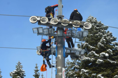Bursa'nın zirvesindeki tatbikat gerçeğini aratmadı!