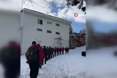 Bursa'nın zirvesindeki tatbikat gerçeğini aratmadı!