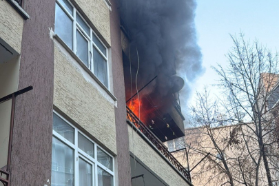 Sinop'ta yangın paniği: Apartman sakinleri tahliye edildi