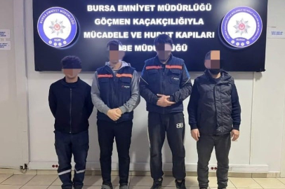 Bursa'da düzensiz göçmen denetimi