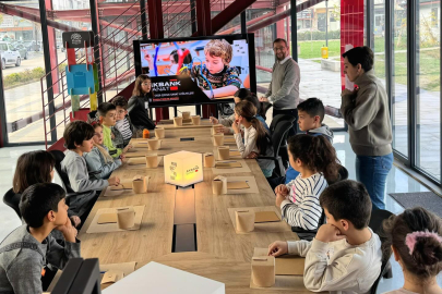 Bursa Nilüfer’de çocuklar sanatla iç içe