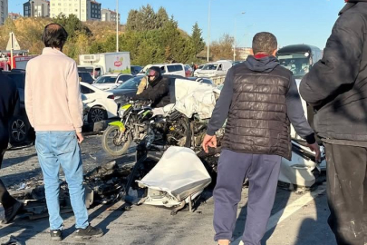 İstanbul Başakşehir'de feci kaza: 1 ölü, 2 yaralı