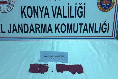 Konya’da jandarmadan uyuşturucu operasyonu
