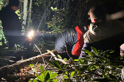 Sakarya'da engebeli arazide düşerek yaralanan orman işçisini ekipler kurtardı