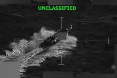 ABD ordusu, uyuşturucu taşıyan bir tekneyi daha vurduğu