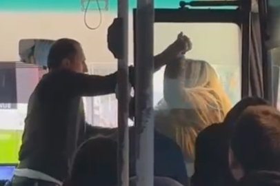 Adana'da otobüste kavga: Şoför ve kadın yolcu birbirlerine saldırdı