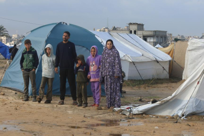 BM: Gazze'de son yağışlardan yaklaşık 55 bin aile etkilendi, barınaklar hasar gördü