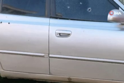 Bursa'da emanet ettiği aracı kurşunlandığını görünce şok geçirdi