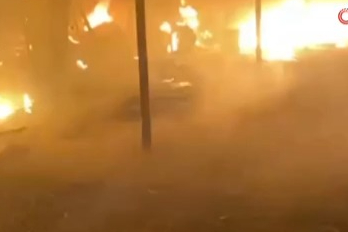 Bursa'da küllük faciası! Bir anda dumanlar yükselmeye başladı...