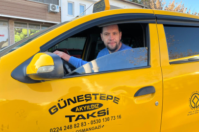 Bursalı taksiciden alkışlanacak hareket: Yaşlı çiftin araçta unuttuğu 5500 Euro'yu teslim etti