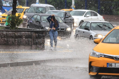 Hafta sonu yurdun iç ve batısında yağış bekleniyor