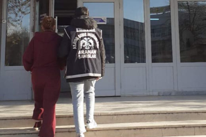 Kırıkkale'de 18 yıl 10 ay hapis cezası bulunan firari kadın yakalandı