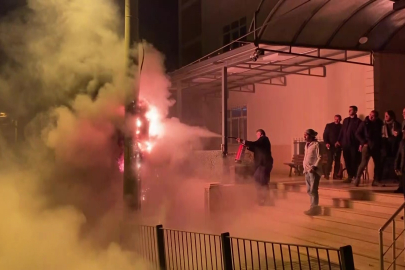 Kocaeli'de cemevinde korku dolu anlar: Elektrik panosu patladı