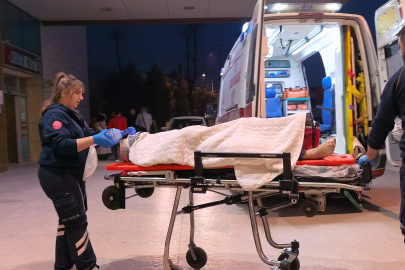 Bursa'da merdiven boşluğuna düşen yaşlı adam ağır yaralandı