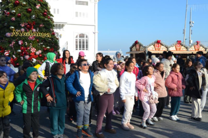 Bursa'nın Mudanya ilçesinde H.O.B.A. projesi kapsamında anlamlı yürüyüş