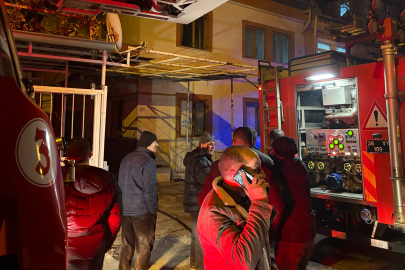 Kayseri'de mutfakta çıkan yangın korkuttu