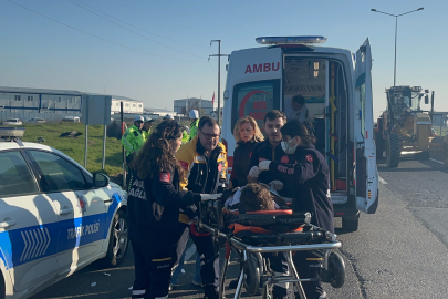 Tekirdağ’da feci kaza: 5 yaralı