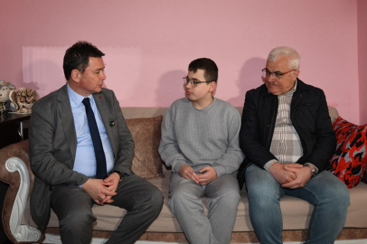 Bursa'da Başkan Aydın özel bireyin mutluluğuna ortak oldu