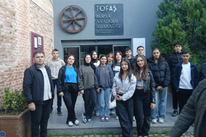 Bursa'da lise öğrencileri müze ve işletmeleri ziyaret etti