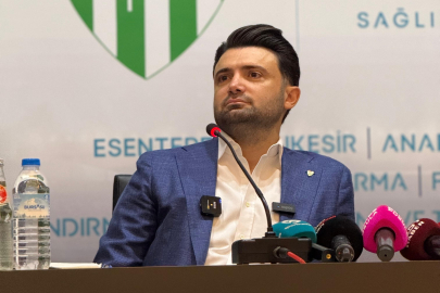 Bursaspor Başkanı Enes Çelik: Transferleri açıklamaya başlayacağız