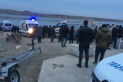 Adıyaman'da tekne alabora oldu; 4 kişi kurtarıldı, 1 kişi aranıyor