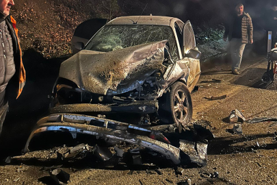 Bolu’da Abant yolunda feci kaza: 1’i ağır 6 yaralı