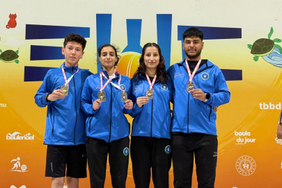 Bursa Büyükşehir Belediyesporlu bocceciler Türkiye Şampiyonası’da 4 madalya kazandı
