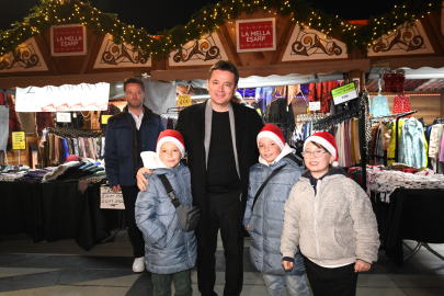 Bursa'da yeni yılın adresi Osmangazi Meydanı