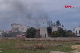 Osmaniye Kadirli'de ev yangını