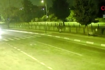 Bursa'da dereye uçtu! O anlar kameraya böyle yansıdı...