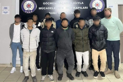 Bursa'da düzensiz göçmenlere şafak operasyonu! 12 yabancı uyruklu şahıs...