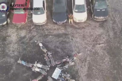 Kayseri'de 21 milyon TL değerinde "change araç" ele geçirildi