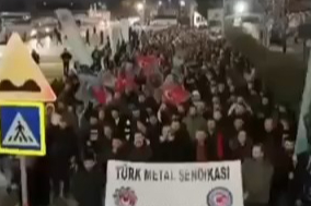 TOFAŞ sonrası Bursa'nın otomotiv devi Renault'ta da eylem!