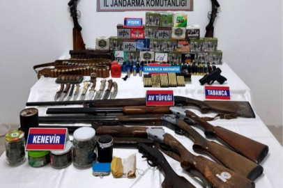 Aydın’da silah ve uyuşturucu operasyonu: 2 gözaltı