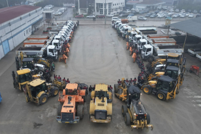 Bursa İnegöl Belediyesi’nde kış hazırlıkları tamam
