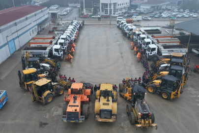 Bursa İnegöl Belediyesi’nde kış hazırlıkları tamam