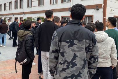 Sinop'ta öğrenci yurdunda yangın alarmı çalınca panik yaşandı