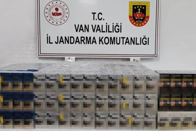 Van Çaldıran’da bin 230 paket kaçak sigara ele geçirildi