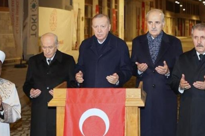 Cumhurbaşkanı Erdoğan, Hatay'da depremzede Karakuş ailesini ziyaret etti