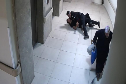 Hastanede dehşet anları kamerada! Boşanma aşamasındaki eşini...